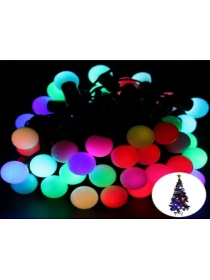 ÇOK SATAN 5 Metre 28 Mini Top RGB Led Siyah Kablo