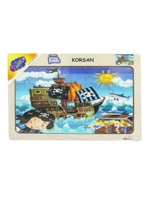 ÇOK SATAN 53/54/55/56 AHŞAP EĞİT.PUZZLE KORSAN