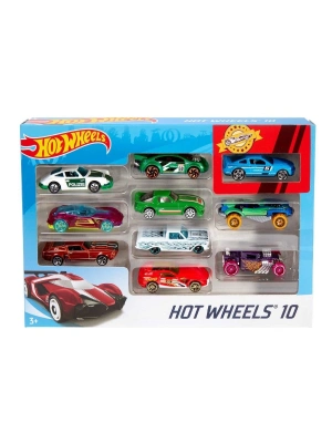 ÇOK SATAN 54886 Hot Wheels 10lu Araba Seti - Karışık Asorti
