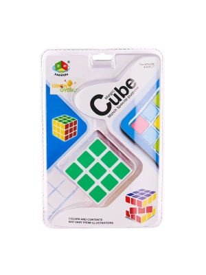 ÇOK SATAN 581-5-5D Magic Zeka Küpü 3x3x3 -Limon Oyuncak