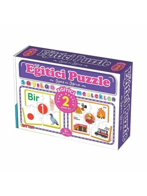 ÇOK SATAN 7193 Çark Puzzle Sayılar -Dıytoy