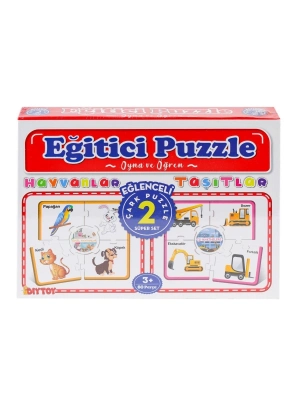 ÇOK SATAN 7196 ÇARK PUZZLE HAYVANLAR