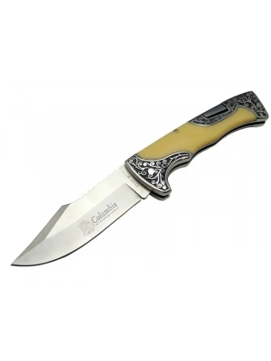ÇOK SATAN A3157c Av / Kamp Çakı 23 Cm - Sedef İşlemeli Saplı