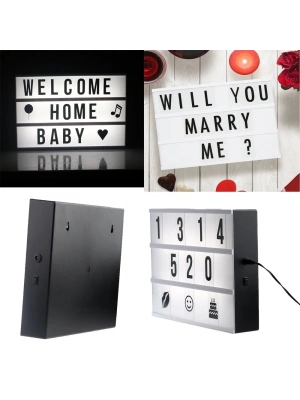 ÇOK SATAN A4 Led Işıklı Yazı Panosu Lightbox