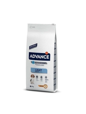 ÇOK SATAN Advance Light Medium Tavuklu Orta Irk Diyet Köpek Maması 12 Kg