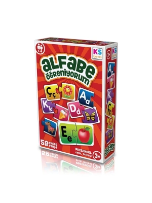 ÇOK SATAN AG257 KS, Alfabe Öğreniyorum / +3 yaş