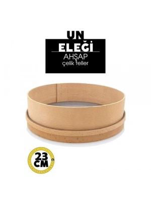 ÇOK SATAN Ahşap Un Eleği 23 CM