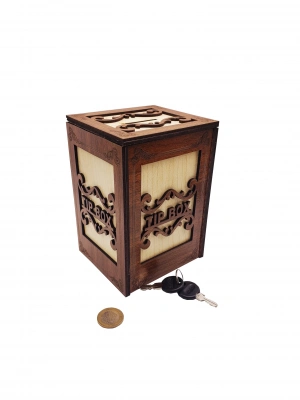 ÇOK SATAN Ahşap MDF Tip Box Kutusu