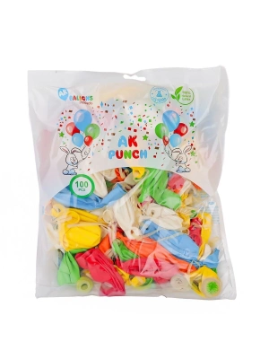 ÇOK SATAN AK-01 Punch Balon 100 Adet