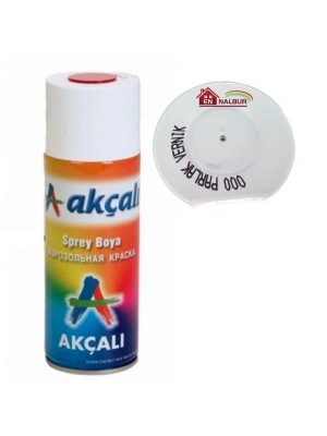 ® Akçalı Sprey Boya 400 ml 000 Parlak Vernik