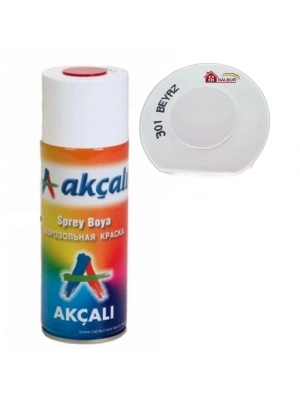 ® Akçalı Sprey Boya 400 ml 301 Parlak Beyaz