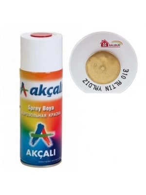 ® Akçalı Sprey Boya 400 ml 310 Altın Yaldız