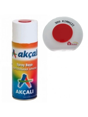 ® Akçalı Sprey Boya 400 ml 320 Kırmızı