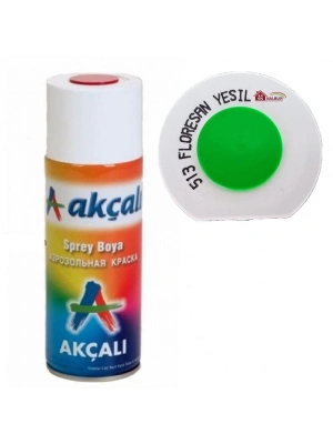 ® Akçalı Sprey Boya 400 ml 513 Florasan Yeşil
