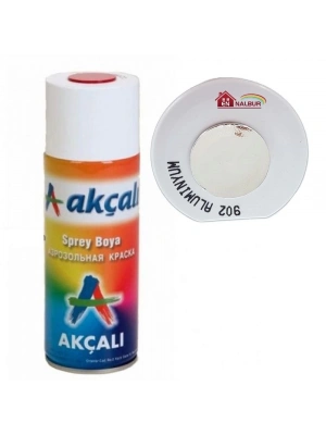 ® Akçalı Sprey Boya 400 ml 902 Alüminyum