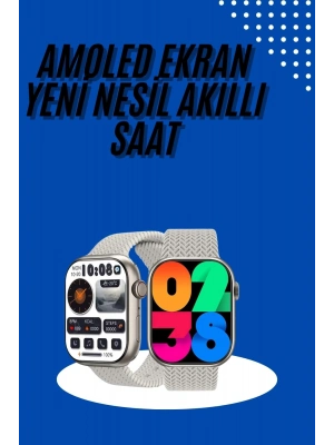 ÇOK SATAN Akıllı Kol Saat Amoled Ekran Android ve İOS Uyumlu Arama Konuşma