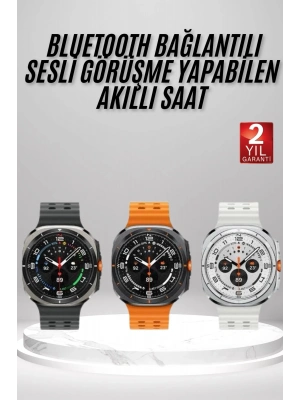 ÇOK SATAN Akıllı Saat Amoled Ekran Bluetooth Bağlantılı Sağlık Takibi GPS Uyumlu
