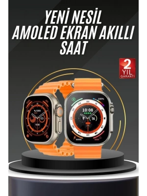 ÇOK SATAN Akıllı Saat Android ve İOS Uyumlu 49 MM NFC Özelliği GPS Takibi
