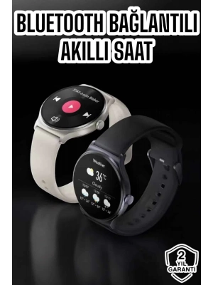 ÇOK SATAN Akıllı Saat Sesli Görüşme Bluetooth Bağlantılı 3 Kordonlu