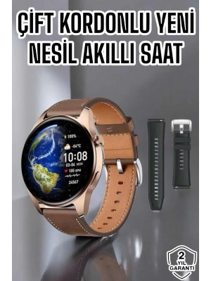 ÇOK SATAN Akıllı Saat Sesli Görüşme NFC ve GPS Uyumlu Bluetooth Bağlantılı