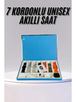 ÇOK SATAN Akıllı Saat Unisex Akıllı Saat Çoklu Kordon Seçeneği Çelik Kordon Plastik Kordon