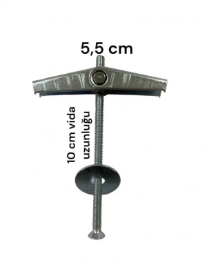 ® Alçıpan Askı Dübel Yaylı 12X95 5 Adet