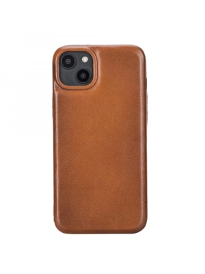 ÇOK SATAN Apple iPhone 14 Plus Uyumlu Deri Arka Kapak ROCK RST2EF