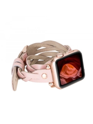 ÇOK SATAN Apple Watch Uyumlu Deri Kordon 38-40-41mm DT RT NU2