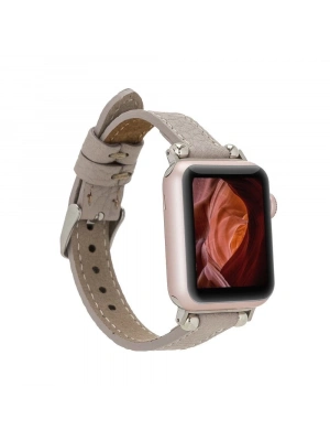 ÇOK SATAN Apple Watch Uyumlu Deri Kordon 38-40-41mm Ferro ERC3