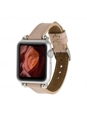 ÇOK SATAN Apple Watch Uyumlu Deri Kordon 38-40-41mm Ferro NU01N