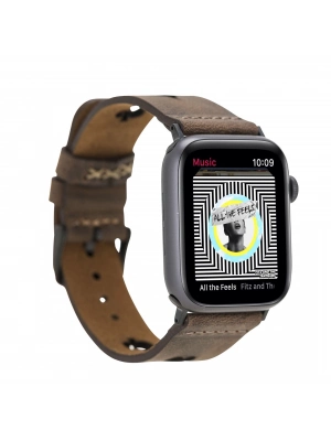 ÇOK SATAN Apple Watch Uyumlu Deri Kordon 38-40-41mm G6 Avesta