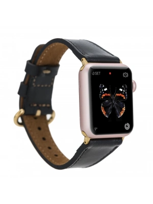 ÇOK SATAN Apple Watch Uyumlu Deri Kordon 38-40-41mm ROM RST1