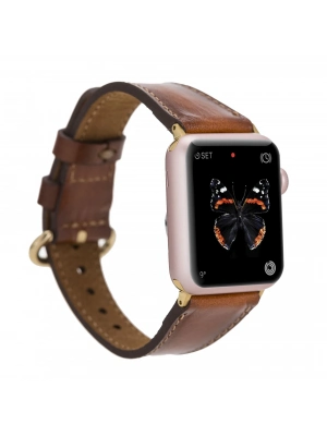ÇOK SATAN Apple Watch Uyumlu Deri Kordon 38-40-41mm ROM RST2EF