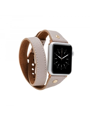 ÇOK SATAN Apple Watch Uyumlu Deri Kordon 38-40-41mm Slim DTGT ERC3