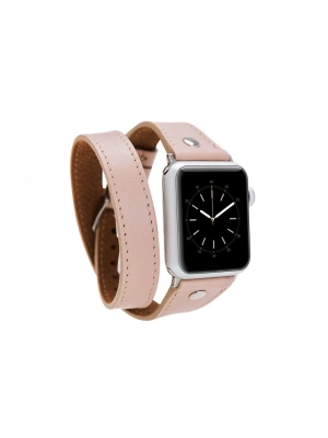 ÇOK SATAN Apple Watch Uyumlu Deri Kordon 38-40-41mm Slim DTST NU1
