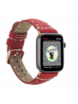 ÇOK SATAN Apple Watch Uyumlu Deri Kordon 38-40-41mm SM43 ERC2