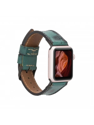 ÇOK SATAN Apple Watch Uyumlu Deri Kordon 38-40-41mm V6