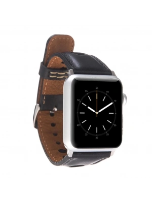 ÇOK SATAN Apple Watch Uyumlu Deri Kordon 42-44-45mm ARK RST1