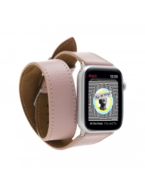 ÇOK SATAN Apple Watch Uyumlu Deri Kordon 42-44-45mm DT NU2