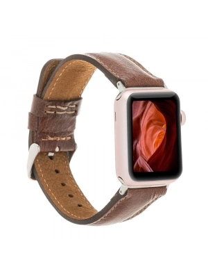 ÇOK SATAN Apple Watch Uyumlu Deri Kordon 42-44-45mm VS5