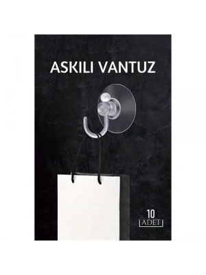 ÇOK SATAN Askılı Vantuz 10 ADET