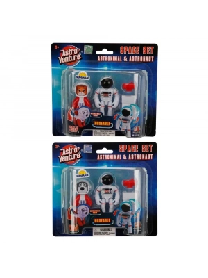ÇOK SATAN Astro Venture Space Set: Astronimals & Astronaut