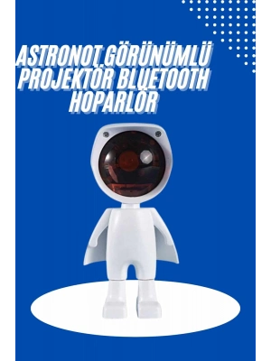 ÇOK SATAN Astronot Işık Projektörü Gökkuşağı Projeksiyon Gece Lambası Hediyelik
