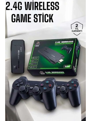 ÇOK SATAN Atari Oyun Konsolu 2000 Oyunlu Game Stick 2.4G Wireless