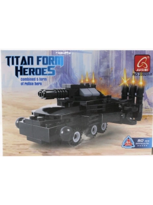 ÇOK SATAN Ausini 90 Parça Titan Polis Lazer Panzer 25521-1