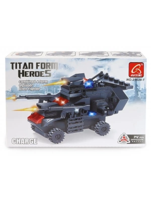 ÇOK SATAN Ausini Titan Form Heroes-1 Charge 74 Parça