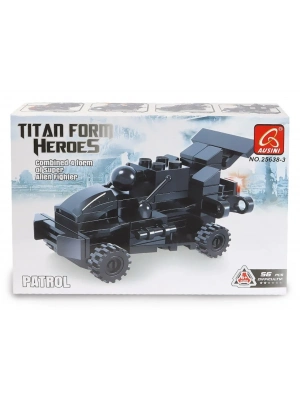 ÇOK SATAN Ausini Titan Form Heroes-3 Patrol 56 Parça