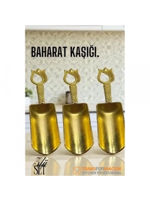 ÇOK SATAN Baharat Kaşığı 3 lü SET