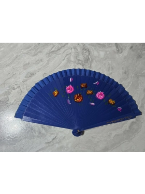 ÇOK SATAN Bambu Çift Taraflı Yelpaze Karışık Renkler 12li Paket