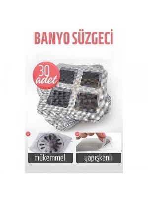 ÇOK SATAN Banyo Gider Süzgeci 30 ADET